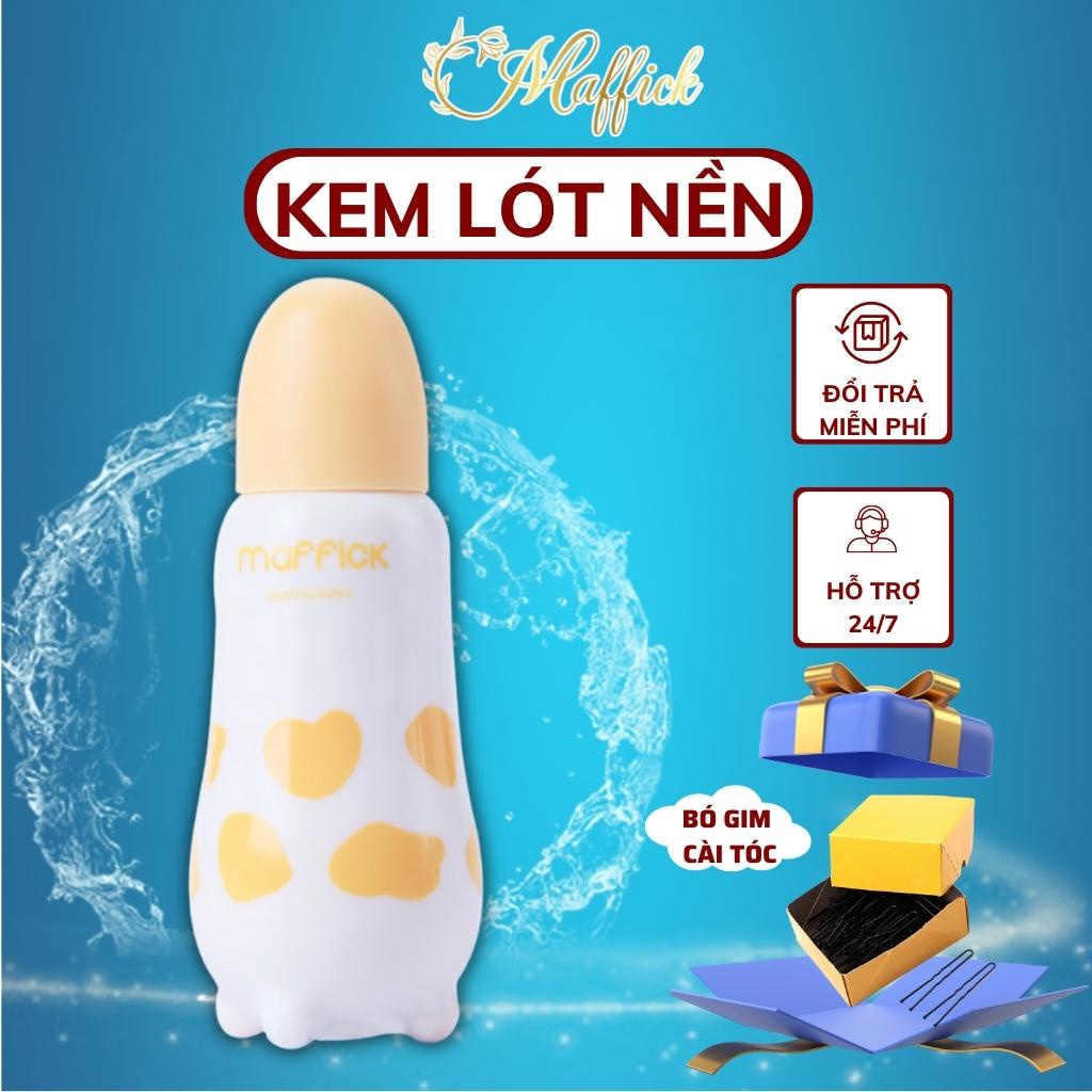 Kem nền nội địa trung Maffick Mf168 kem lót giữ lớp bộ trang điểm makeup nhẹ nhàng tự nhiên trong suốt che khuyết điểm