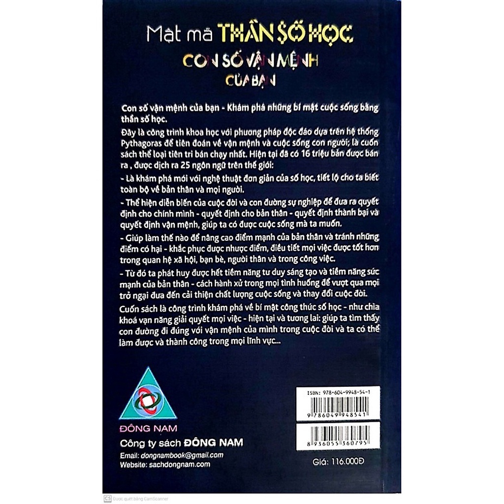 Sách - Mật Mã Thần Số Học - Bản Đồ Số Mệnh - Giải Mã Thần Số Học ( bộ 2 cuốn )