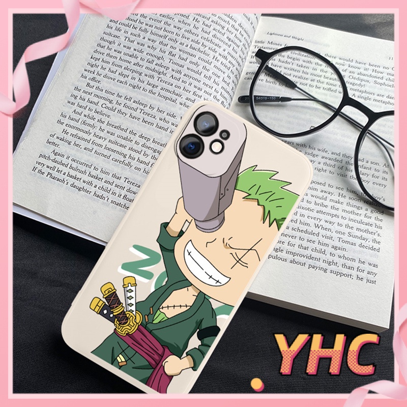 Ốp Điện Thoại Họa Tiết One Piece Luffy Cho iPhone 6s 6splus 7 7plus 8 8plus X XS 11 12 Pro Max Plus Promax-3065