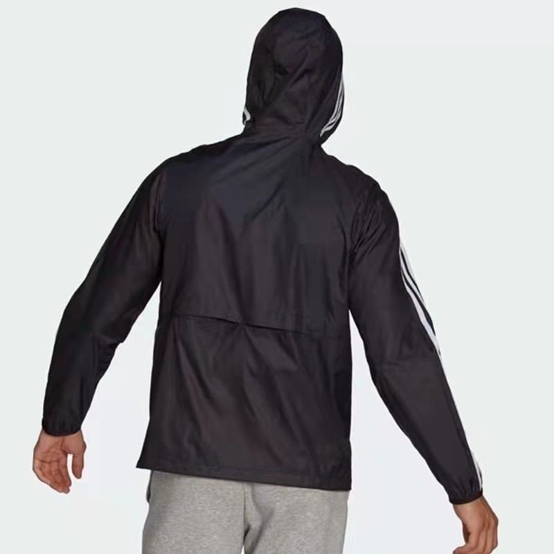 Áo Khoác Hoodie Adidas 100% Chính Hãng Kẻ Sọc Khô Nhanh Chống Nước Cho Nam Và Nữ