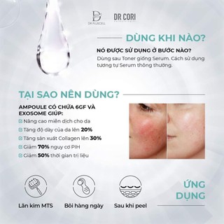 [Chính hãng] Tế bào gốc 6GF EXOSOME Dr Pluscell (lọ lẻ 8ml)