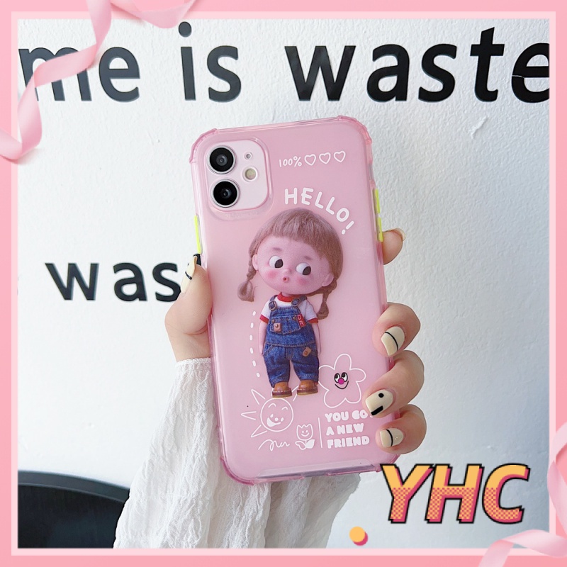 Ốp Điện Thoại In Hình Bé Gái Dễ Thương Cho iPhone 6 / S6 / 6S / 6splus / 7 / 7plus / 8 / 8plus / X / xr / xs / 11promax-812