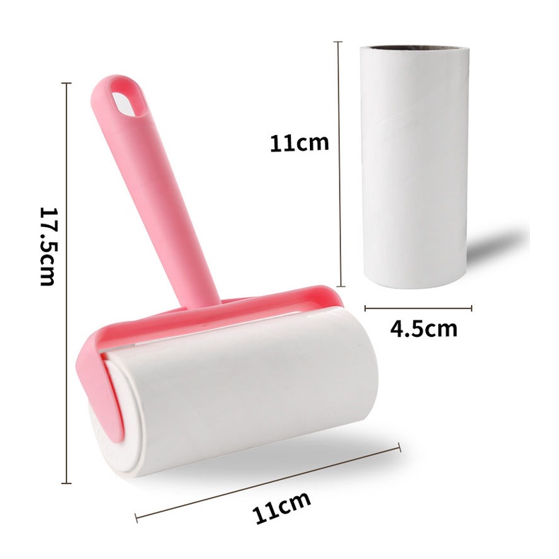 Cây Lăn Bụi Quần Áo Đa Năng 10cm-Giúp Làm Sạch Bụi, Lông Thú Nhanh Chóng