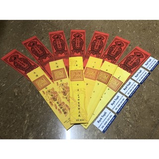 Sớ cúng kèm vỏ sớ - chữ quốc ngữ - 0968874395