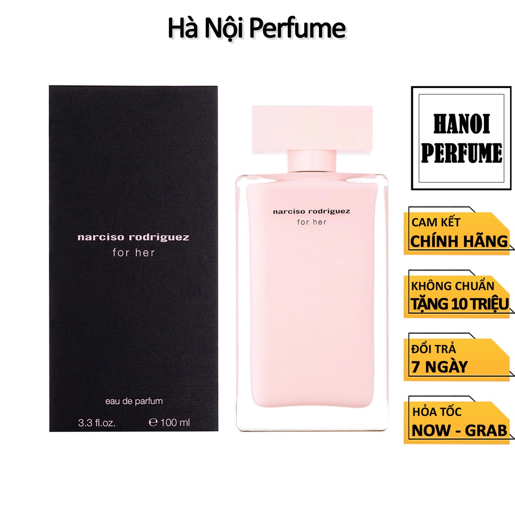 Nước Hoa Nữ Narciso Rodriguez Narciso For Her EDP Nar hồng Full 100ml Hà Nội Perfume