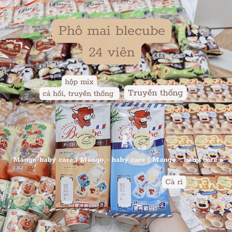 Phô mai bleucbe 24 viên cho bé - hàng đi air