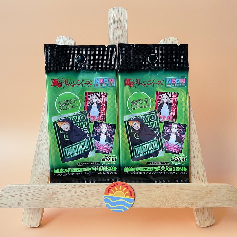 Pack neon collection random thẻ nhân phẩm Tokyo Revengers