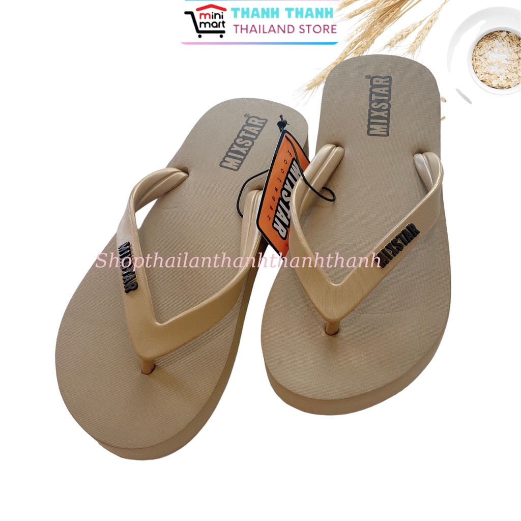 Dép tông lào Thái Lan nam siêu nhẹ, siêu bền, đi mưa không ngấm nước MIXSTAR  MV1