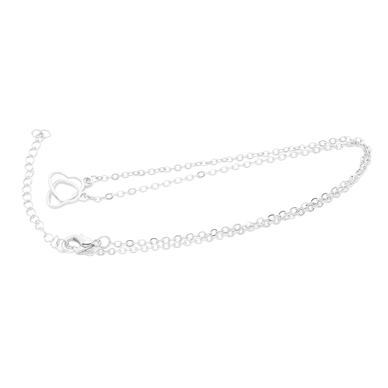 Vòng cổ Mặt Trái Tim Thiết Kế Mới Đơn Giản Thời Trang Dành Cho Nữ