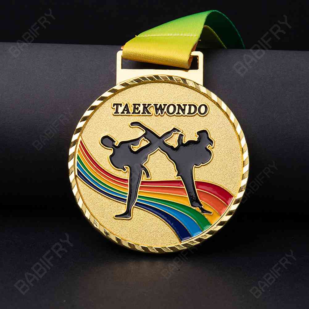 Đồ Chơi Huy Chương Câu Cá / Taekwondo Bằng Đồng Màu Vàng / Bạc