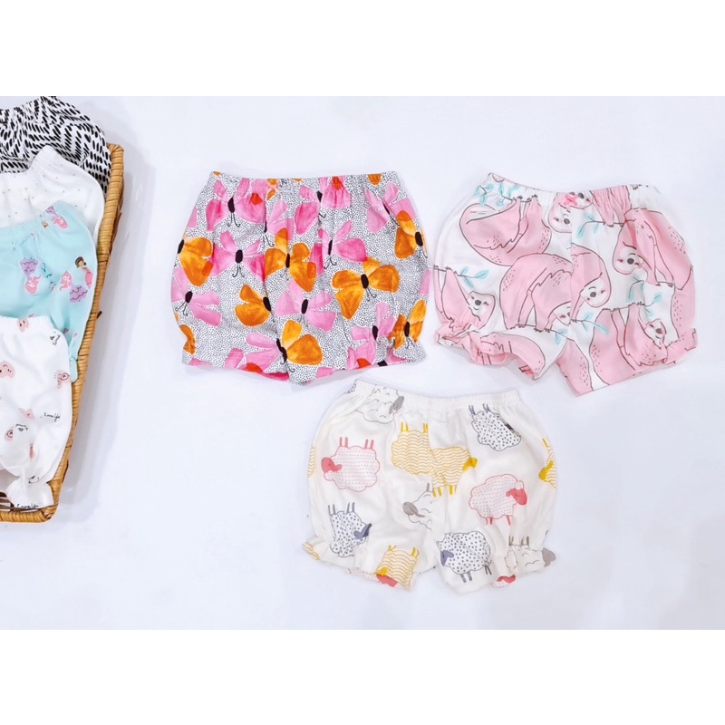 Quần bí cho bé gái vải cotton mềm