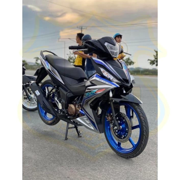 FREE SHIP + QUÀ TẶNG Tem rời xe winner RS xanh bạc