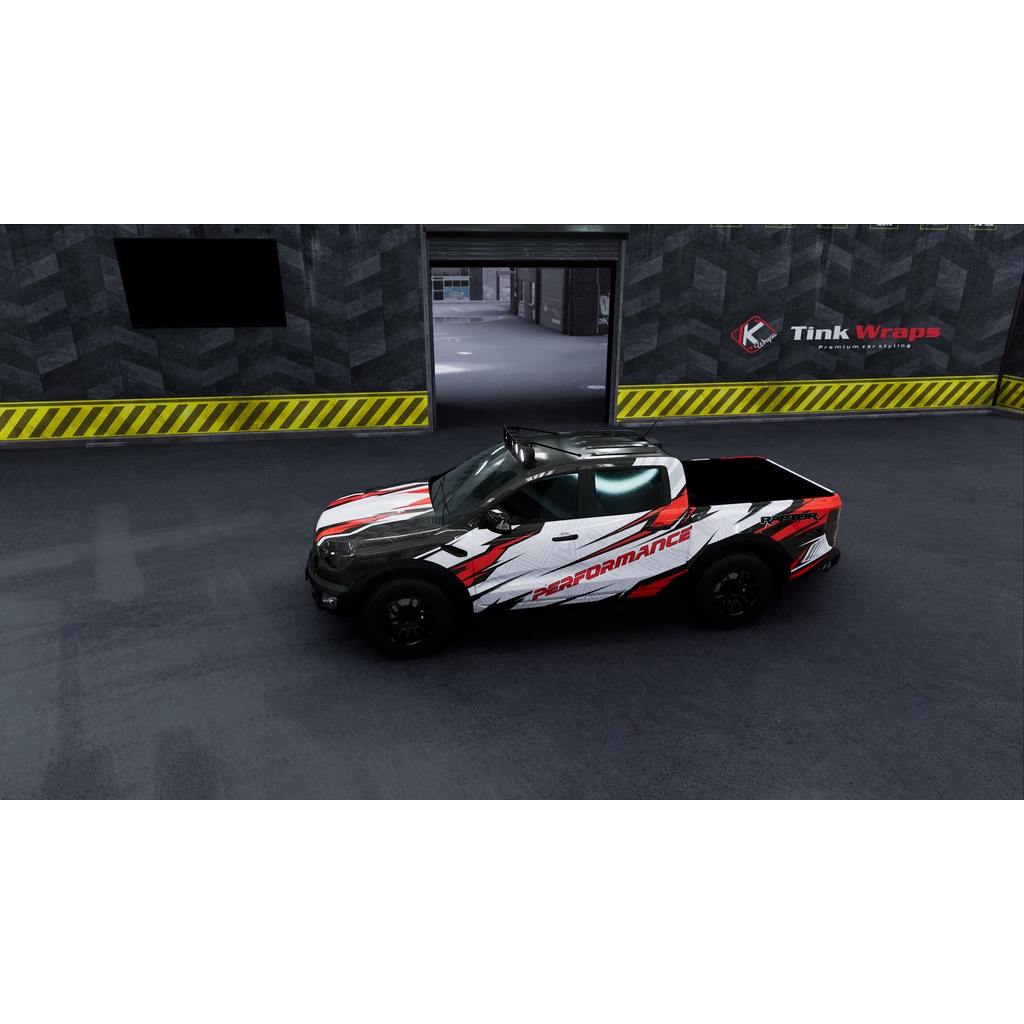 Tem trùm bán tải | Tem xe Raptor Performance style
