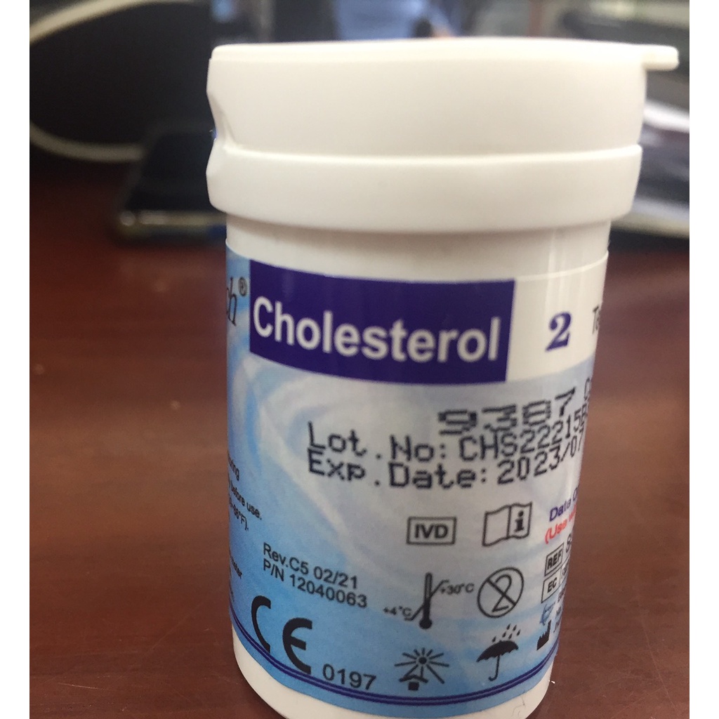 Que thử glucose / Axit Uric / Cholesterol  của máy Easy Touch