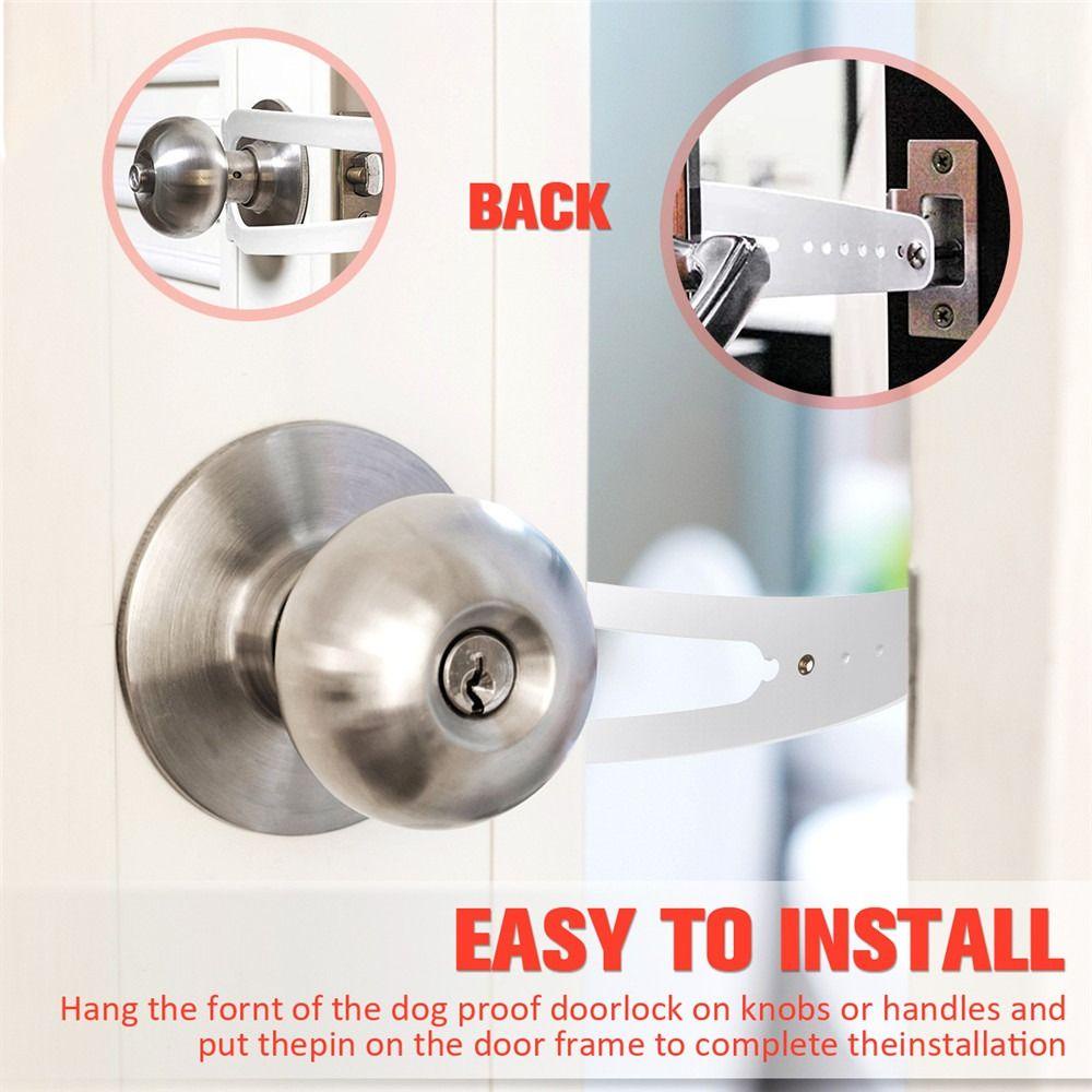 Bộ 1 / 2 Chốt Cửa Kèm Giá Đỡ Hình Mèo Dễ Thương