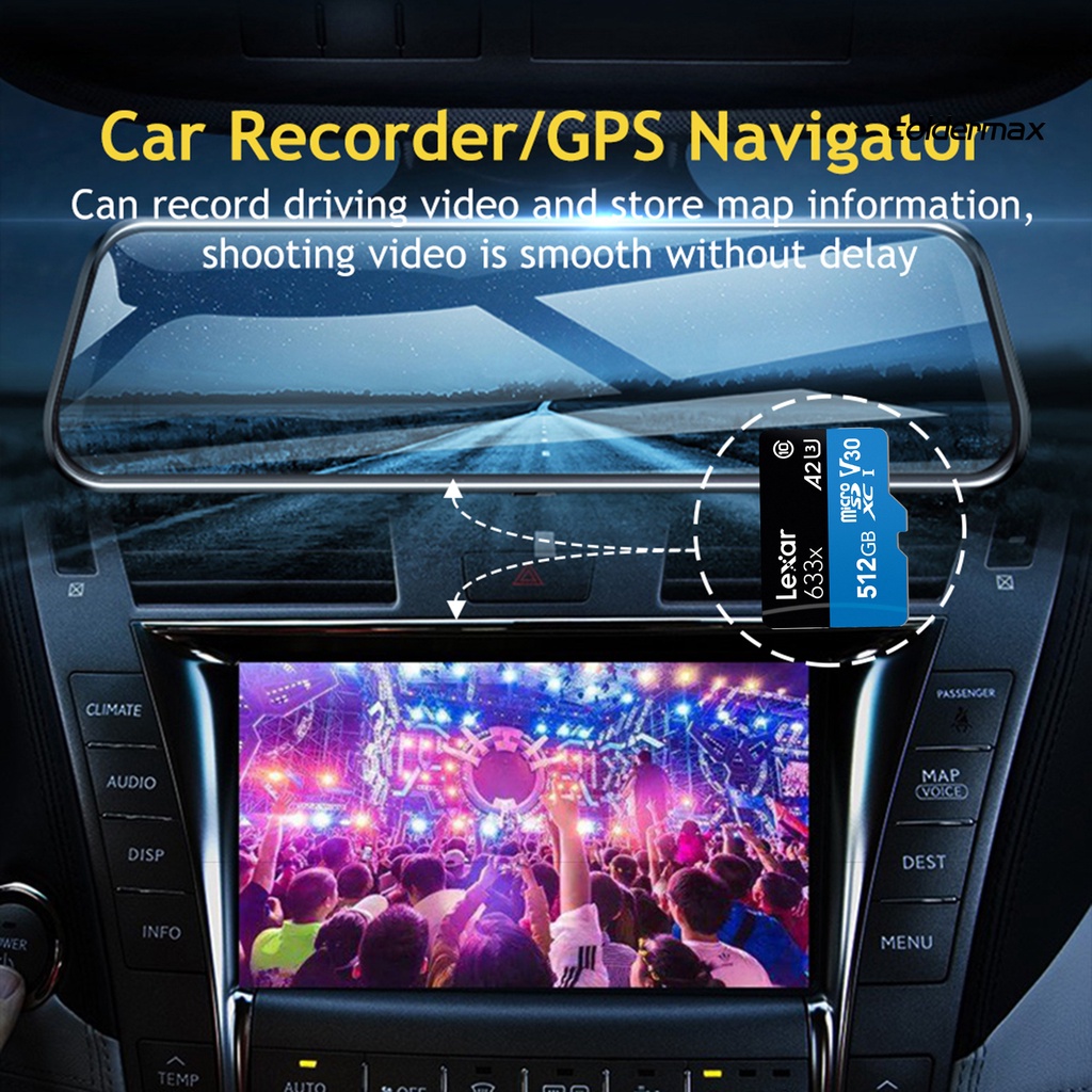 Thẻ Nhớ SD-Card / TF 32GB 64GB 128GB 256GB 512GB Siêu Mỏng Chống Thấm Nước