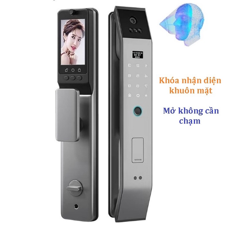 Khóa nhận diện khuôn mặt cao cấp mở không cần chạm
