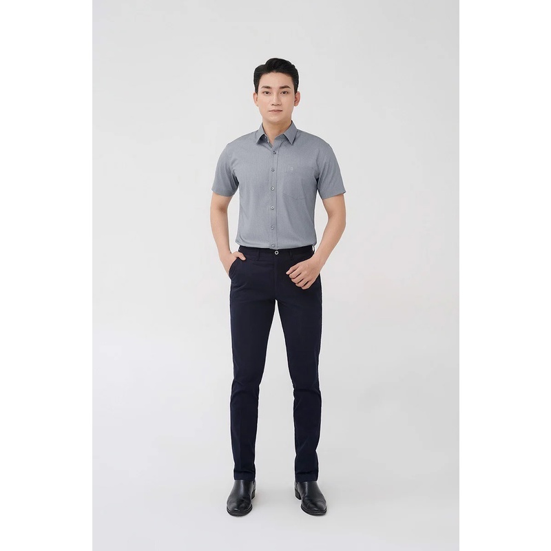 Quần kaki nam dài công sở Merriman mã THMK027 màu Navy