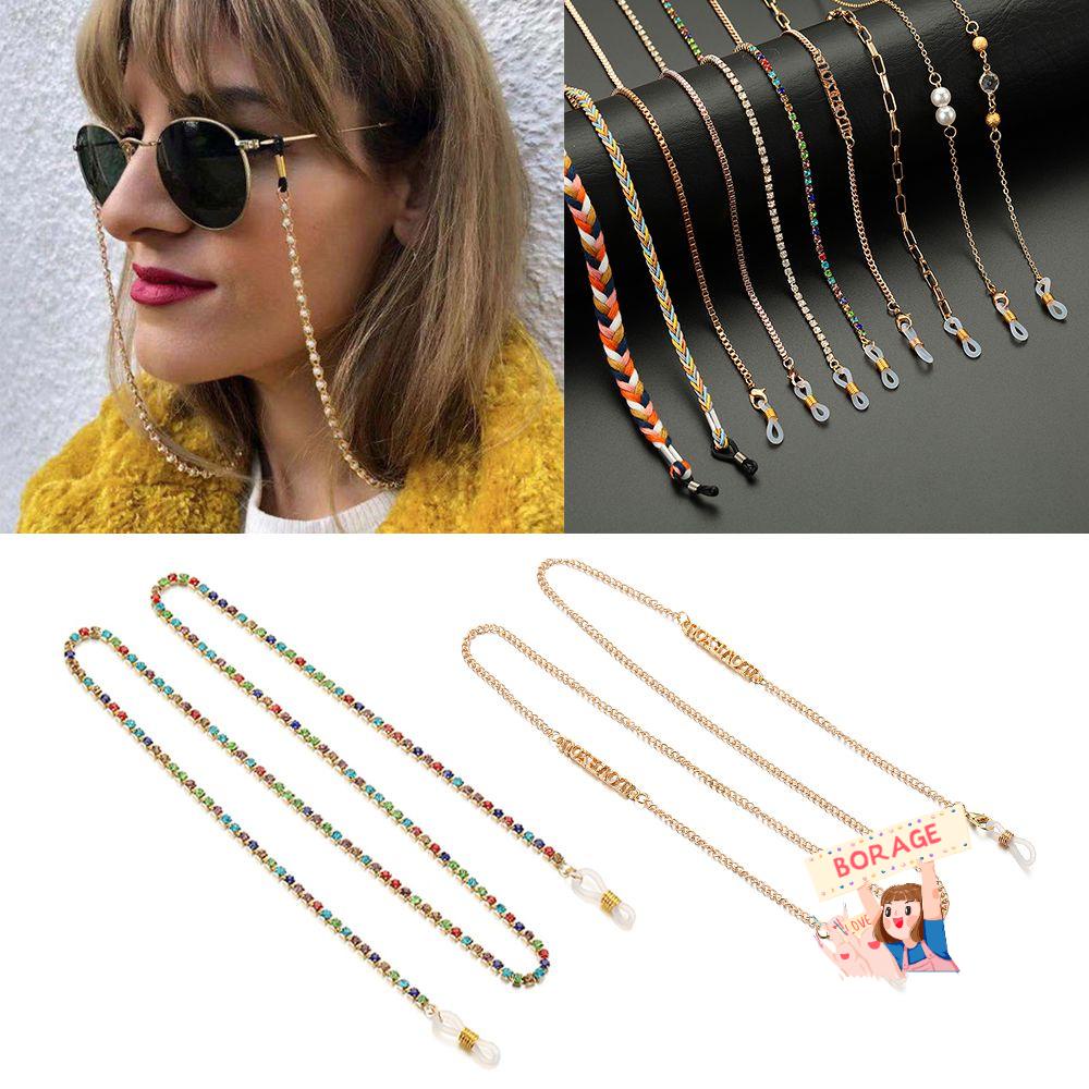 Dây Đeo Giữ Mắt Kính Phong Cách Retro Cho Nữ