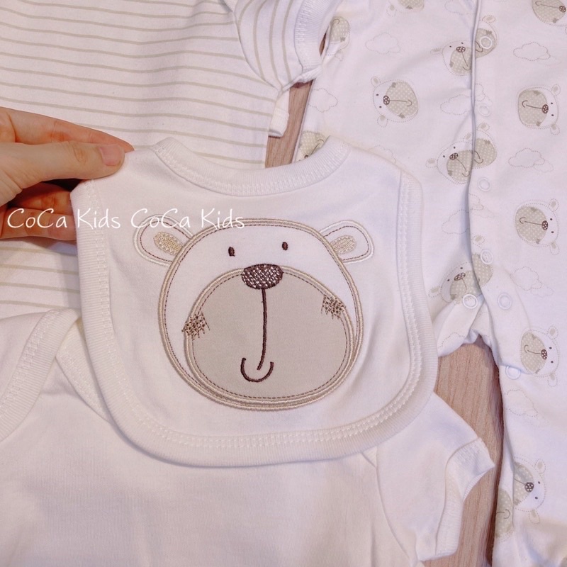 Set quần áo dành cho các bé sơ sinh - set quà tặng 8 món dành cho mẹ và bé