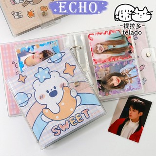 Album đựng ảnh dạng binder nhựa dẻo bìa dễ thương xinh xắn
