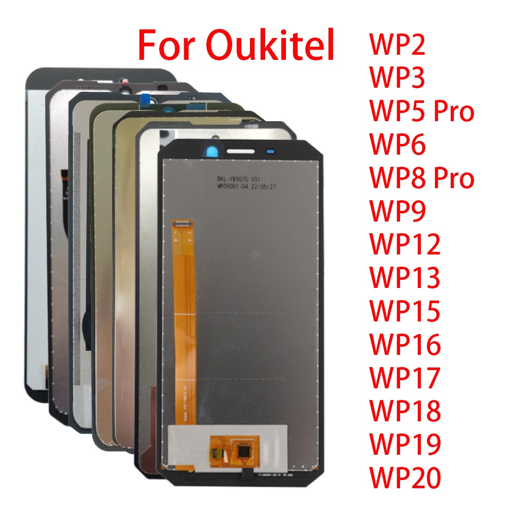 Màn Hình LCD Cho Oukitel WP2 WP3 WP5 WP6 WP8 WP9 WP12 WP13 WP15 WP16 WP17 WP18 WP19 WP20 Màn Hình LC
