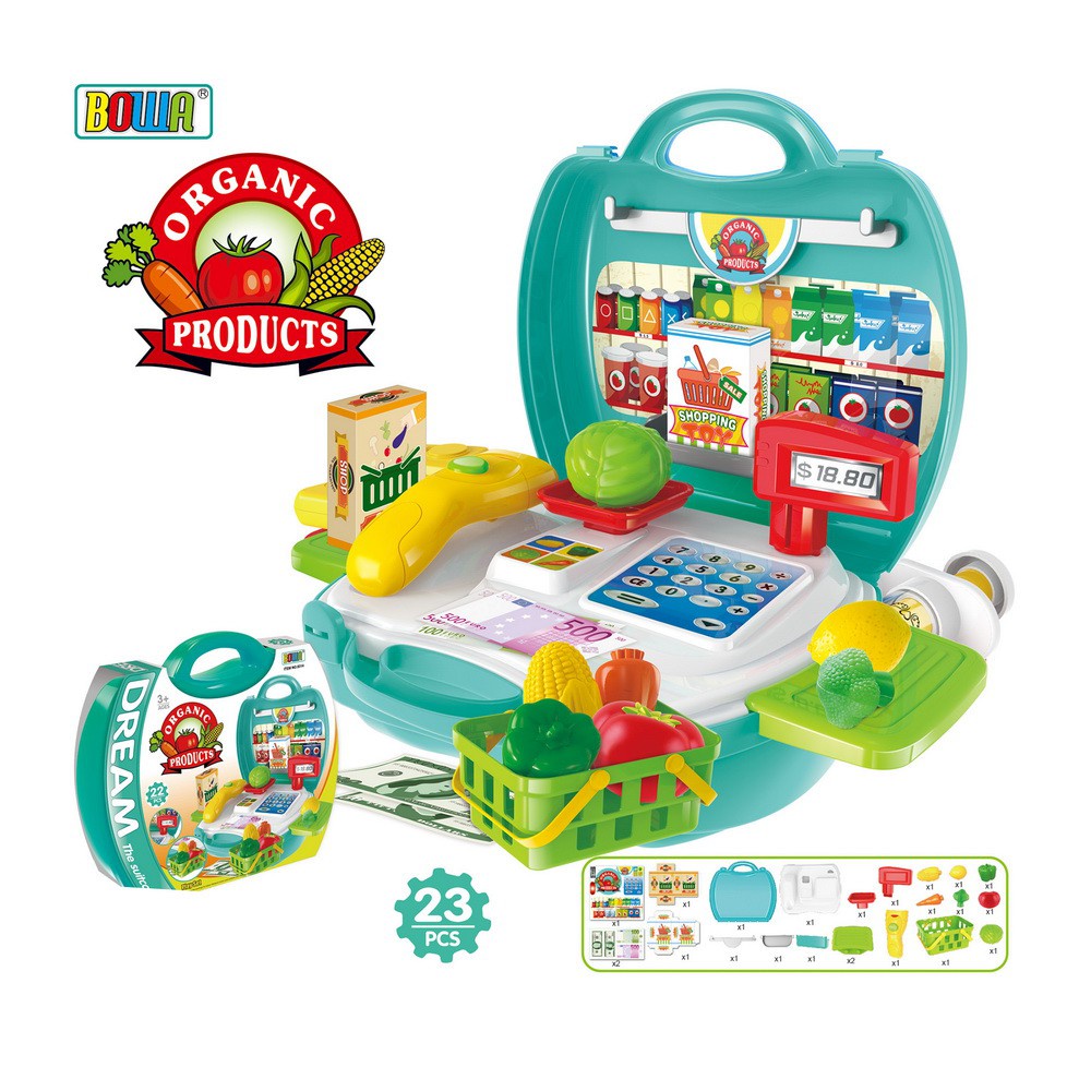 Đồ chơi Nhập Vai Nấu Ăn BOWA dạng valy đủ loại