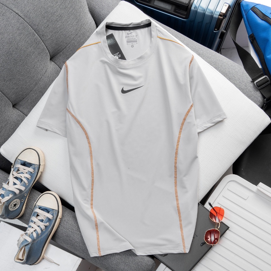 Áo thun nam ngắn tay thể thao chất liệu thun poly lạnh 4 chiều A09