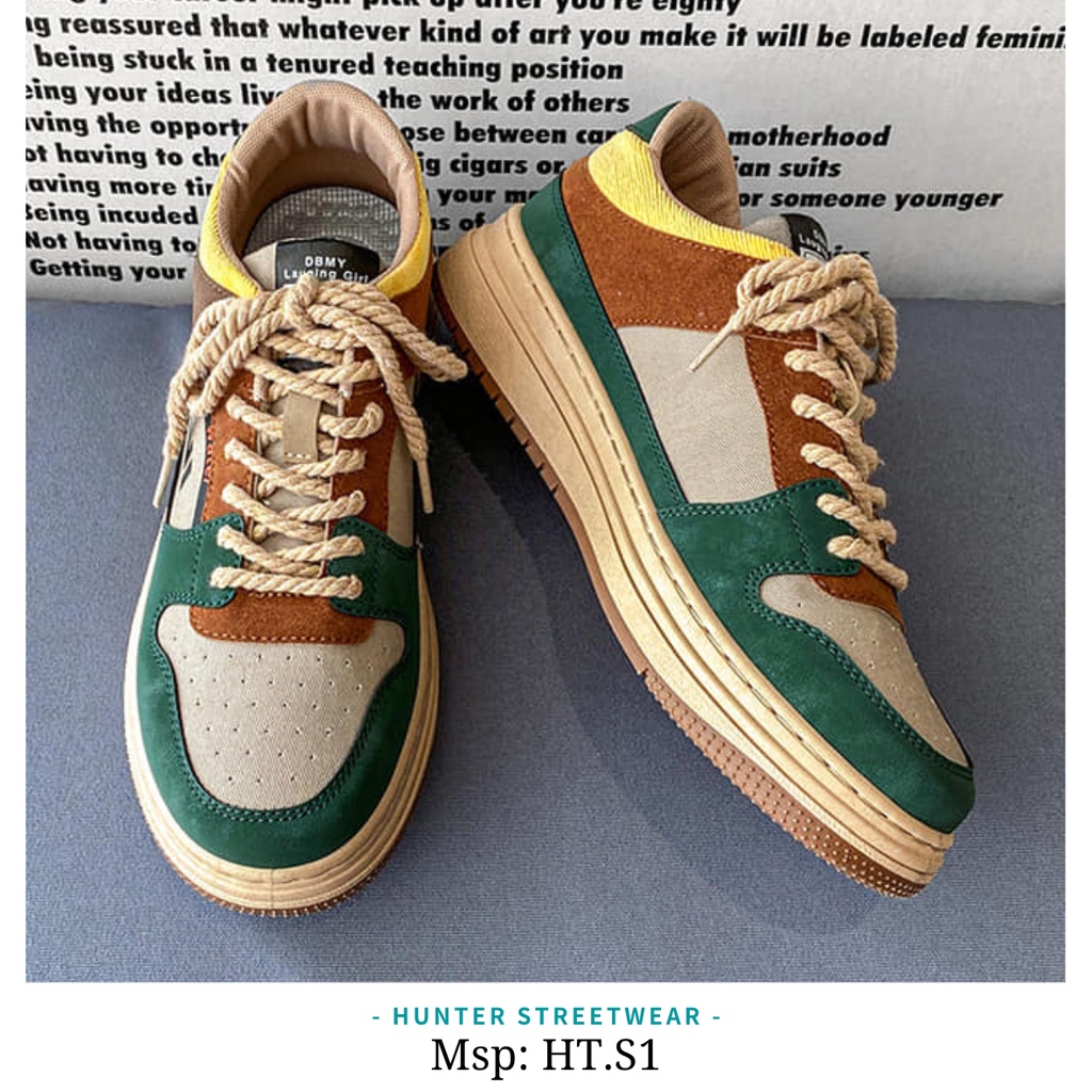Giày NAM Đế khâu chắc chắn - Hoạ tiết Châu Âu size 39 - 44 - Êm ái - 3 Màu