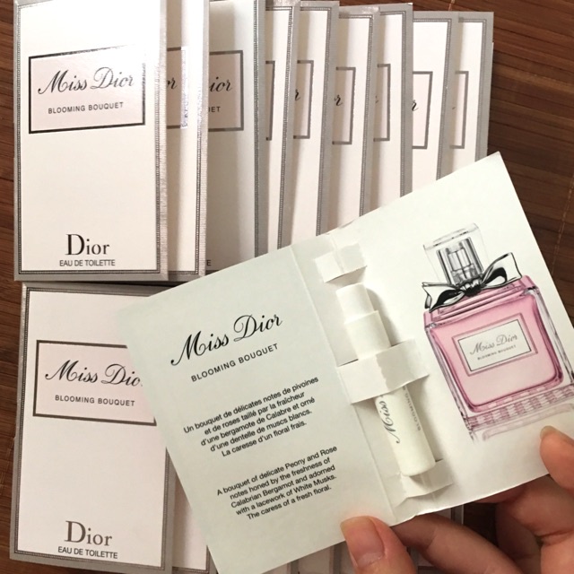 Nước hoa Vial Miss Dior Blooming Bouquet 2ml-Nước hoa nữ cao cấp. Nước hoa thơm lâu lưu hương 12h