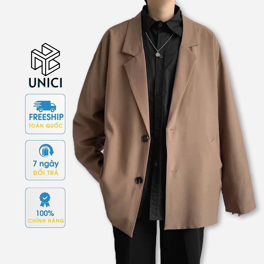 Áo blazer nam UNICI áo khoác nam phong cách Hàn Quốc AB005 | BigBuy360 - bigbuy360.vn