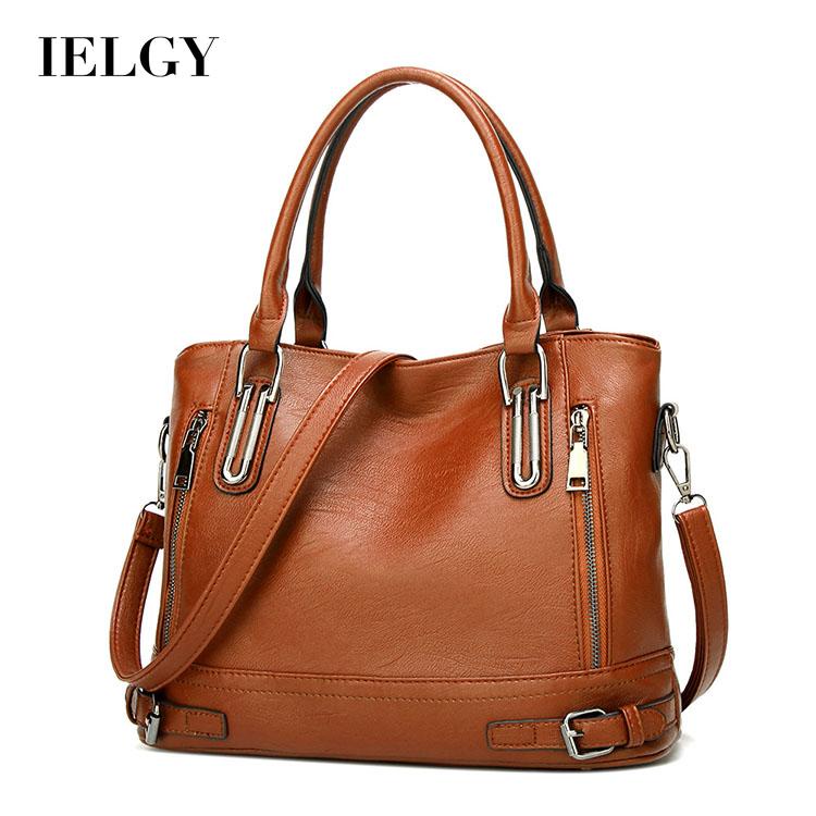 Ielgy Túi Xách Đeo Chéo Sức Chứa Lớn Thanh Lịch Và Sang Trọng Cho Nữ