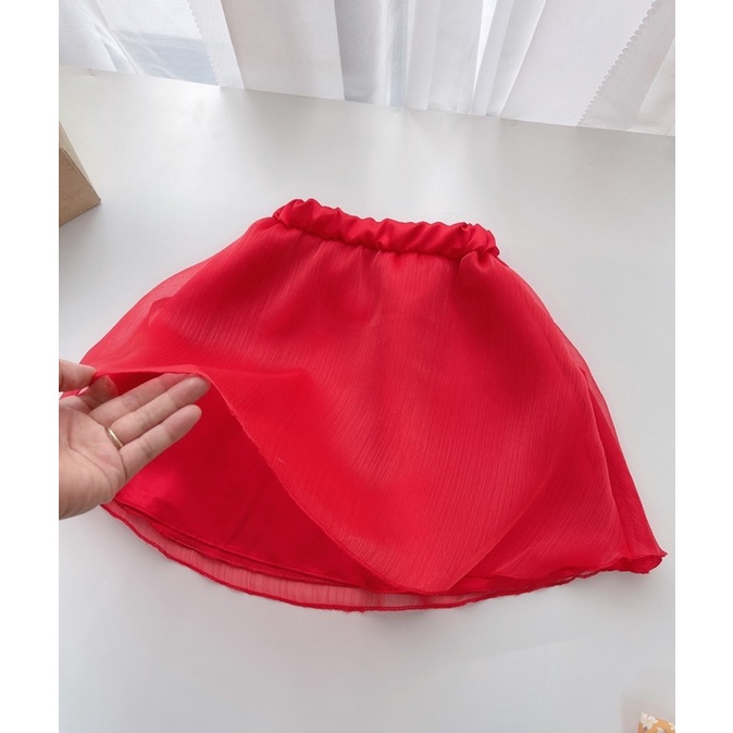 Áo dài cách tân màu đỏ bé gái - Áo dài cách tân màu vàng bé gái - Áo dài cách tân màu hồng- Áo dài cách tân màu trắng bé