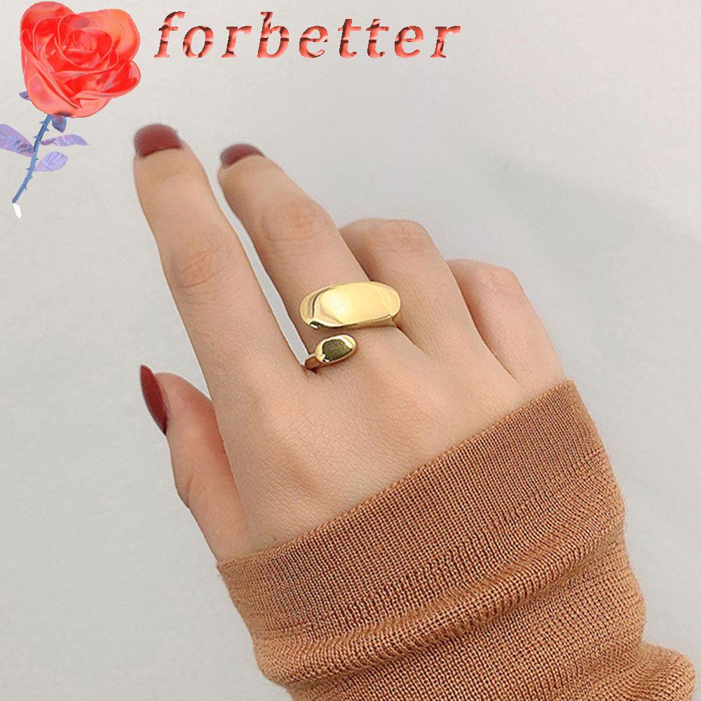 Nhẫn đeo tay họa tiết hình học phong cách thời trang chất lượng cao