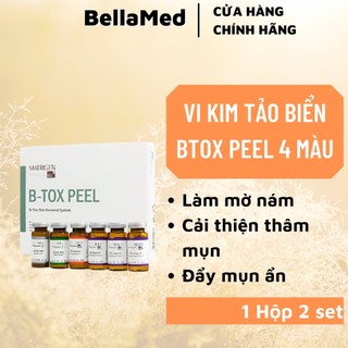 Vi kim tảo biển Btox Peel 4 màu thay da sinh học dành cho cá nhân Hàn Quốc
