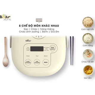 Nồi Cơm Điện Đa Năng Dung Tích 2L Bear DFB-B20A1 [CMART GIA DỤNG TIỆNÍCH]