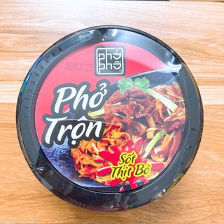 Phở trộn ăn liền sốt thịt bò Phở Phố hộp 85g