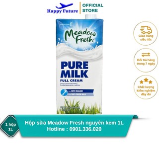 [1 Hộp] Sữa Tươi Meadow Fresh Nguyên Kem 1L - Nhập khẩu New Zealand.