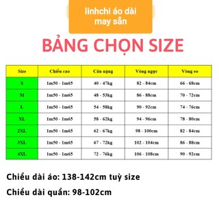 siêu rẻ siêu phẩm 2023 áo dài thêu lụa tây thi