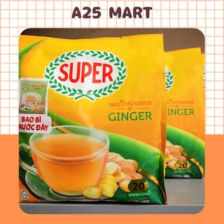 Trà gừng hòa tan super ginger tea gói 400g