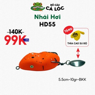 Mồi câu nhái hơi hd55 thailand
