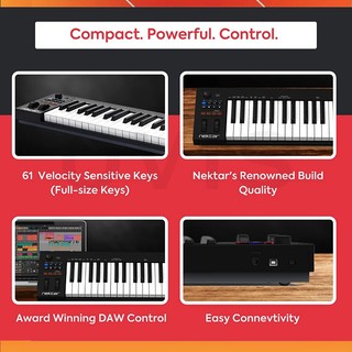Nektar Impact GX61 - Đàn MIDI Keyboard Controller