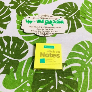 Giấy note vàng dạ quang 3x3