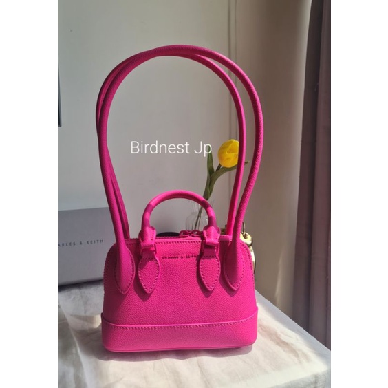 Túi nữ đeo vai CNK hồng fusia