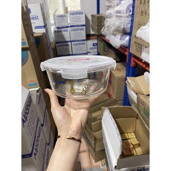 Hộp Thuỷ Tinh Chịu Nhiệt Lock&Lock  (950ml)(Quà tặng sữa Ensure)