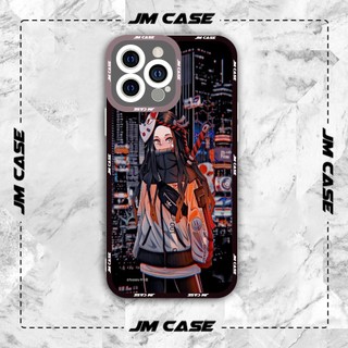 Ốp lưng iphone samsung xiaomi oppo cạnh vuông JMCase Nezuko Anime Manga Kimetsu No Yaiba