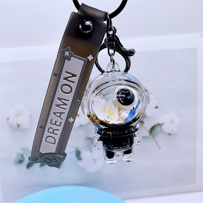 Móc khóa nổi sáng tạo, móc khóa phi hành gia, móc khóa xe thời trang, trang trí cao cấp