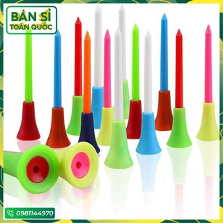 tee golf, te đánh golf mẫu mới hộp 5 cái
