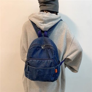 Balo mini size Basic chất Canvas mềm đi học, đi chơi