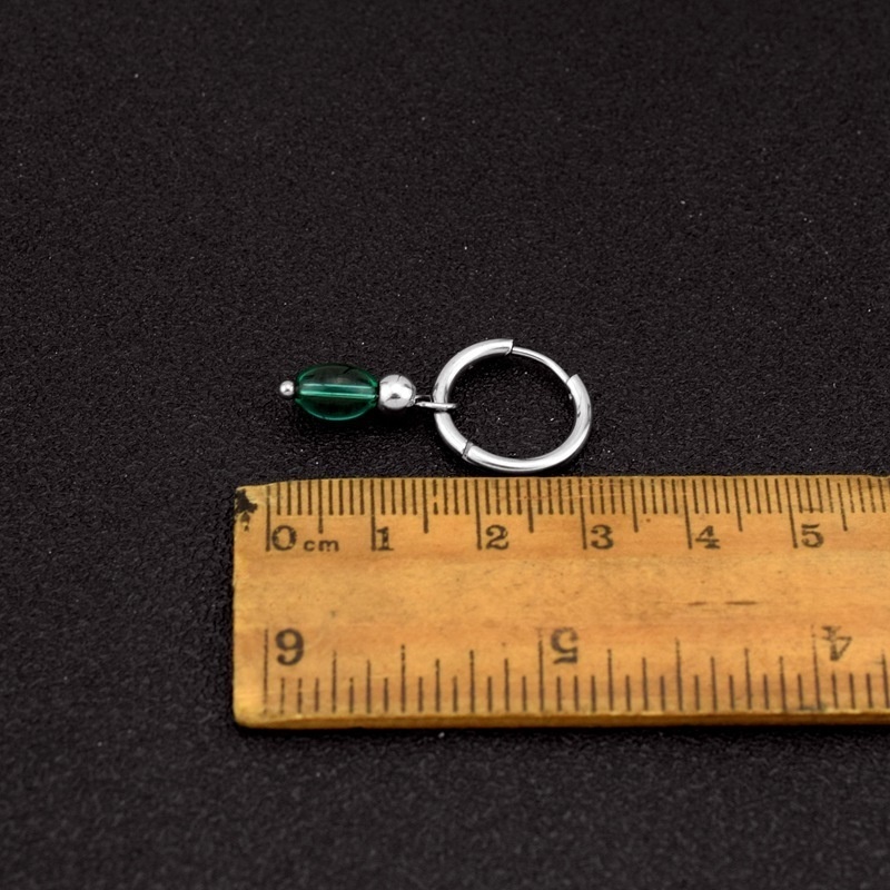 Bông Tai Màu Xanh Lá Cây Thời Trang Cá Tính